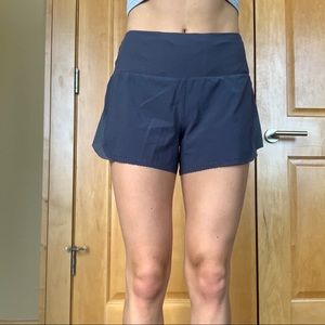 lulu lemon high waisted running shorts